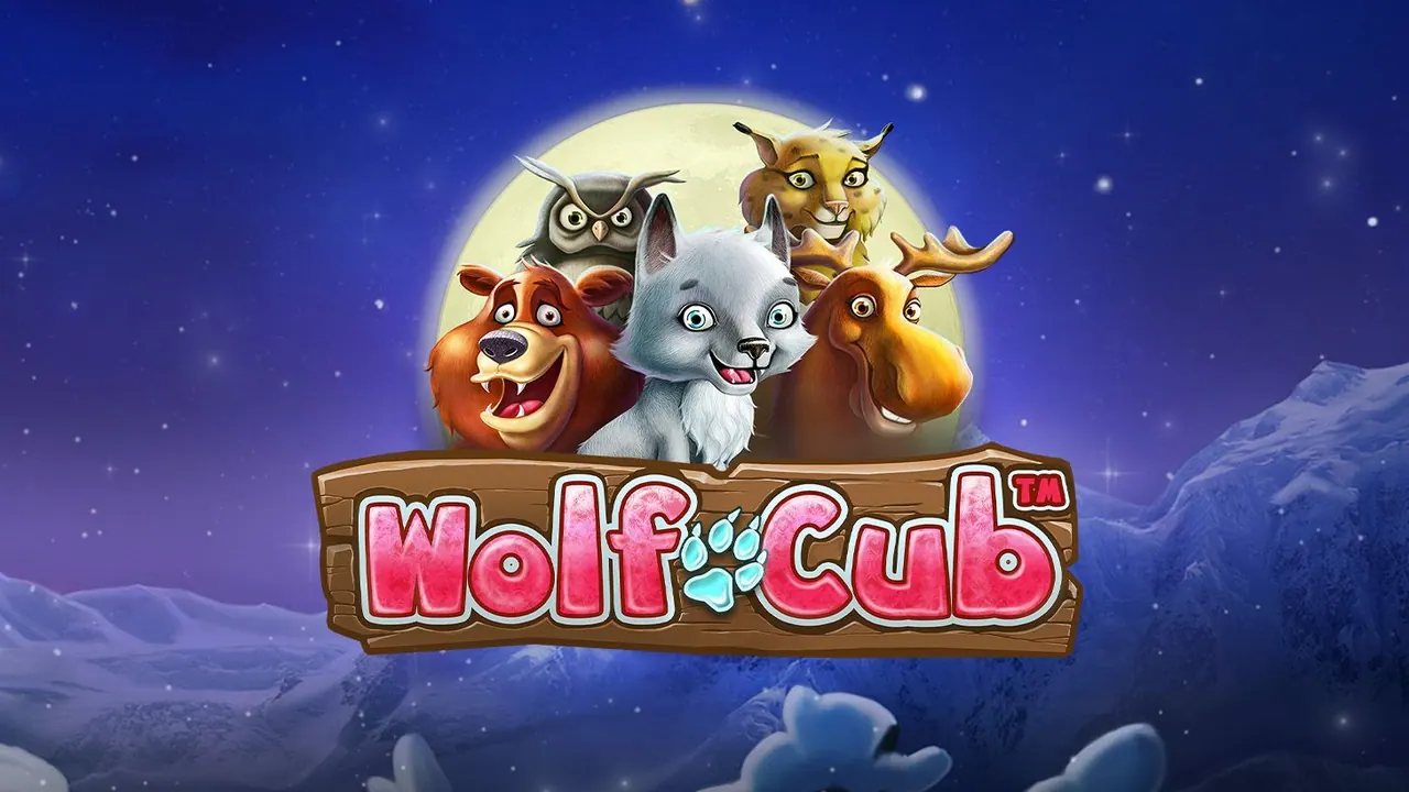 Visuel officiel de Wolf Cub (NetEnt)
