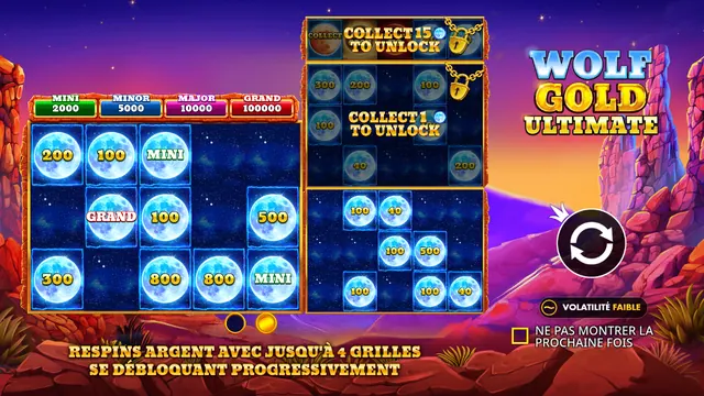 Wolf Gold Ultimate : écran de jeu n°2