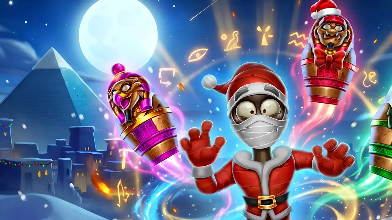 Visuel officiel de Wrappin' Christmas Gold (Play'n GO)