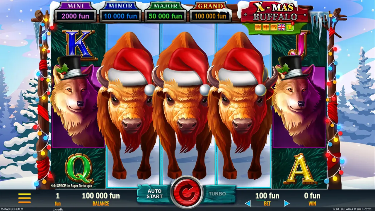 Visuel officiel de X-Mas Buffalo (Belatra Games)