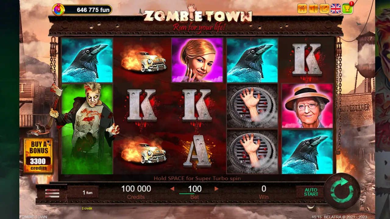 Visuel officiel de Zombie Town (Belatra Games)